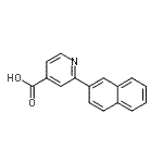 CAS#: 100004-92-0， 2-(2-Naphthyl)Isonicotinic Acid