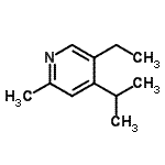 CAS#: 100054-24-8， 5-Ethyl-4-Isopropyl-2-Methylpyridine