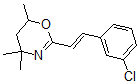 CAS#: 100098-85-9， 2-[(E)-2-(3-Chlorophenyl)Ethenyl]-4,4,6-Trimethyl-5,6-Dihydro-1,3-Oxazine