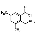 CAS#: 100126-62-3， 2-Ethyl-3,5-Dimethylbenzoyl Chloride