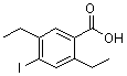 CAS#: 100127-56-8， 2,5-Diethyl-4-Iodobenzoic Acid