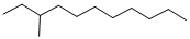 structure of CAS# 1002-43-3, 3-Methyl-Undecane;Undecane, 3-Methyl-