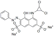 CAS#: 100208-44-4， Disodium 5-[(2,3-Dichlorocyclopropyl)Amino]-4-Hydroxy-3-(Phenylazo)Naphthalene-2,7-Disulphonate