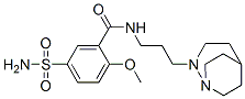 CAS#: 100243-26-3， N-[3-[1,2-Diazabicyclo[3.2.2]Nonan-2-Yl]Propyl]-2-Methoxy-5-Sulfamoylbenzamide