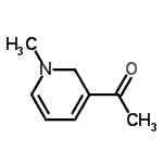 CAS#: 100281-00-3， 1-(1-Methyl-1,2-Dihydro-3-Pyridinyl)Ethanone
