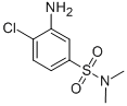 structure of CAS# 100313-81-3, 3-Amino-4-Chloro-N,N-Dimethyl-Benzenesulfonamide;3-Amino-4-Chloro-N,N-Dimethyl-Benzenesulfonamide;Zinc03885350