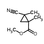 CAS#: 100313-90-4， Methyl 2-Cyano-1,2-Dimethyl-Cyclopropanecarboxylate