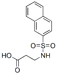 structure of CAS# 100394-14-7, 3-[(2-Naphthylsulfonyl)Amino]Propanoic Acid;3-(2-Naphthylsulfonylamino)Propanoate;3-(2-Naphthylsulfonylamino)Propionate;Zinc00155625