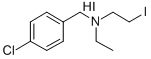 CAS#: 100427-84-7， 4-Chloro-N-ethyl-N-(2-iodoethyl)benzylamine hydriodide