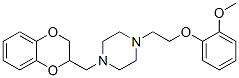 CAS#: 100508-26-7， 1-(7,10-Dioxabicyclo[4.4.0]Deca-1,3,5-Trien-9-Ylmethyl)-4-[2-(2-Methoxyphenoxy)Ethyl]Piperazine