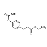 CAS 登录号：100613-03-4， 乙基3-(4-乙酰氧基苯基)丙酸酯
