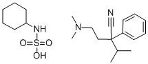 CAS#: 100700-37-6， 4-(Dimethylamino)-2-Isopropyl-2-Phenylvaleronitrile Cyclamate
