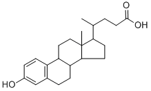 CAS#: 100772-18-7， 3-Hydroxy-19-Nor-1,3,5(10)-Cholatrien-24-Oic Acid