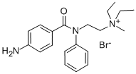 CAS#: 100773-63-5， (2-(4-Amino-N-Phenylbenzamido)Ethyl)Diethylmethylammonium Bromide