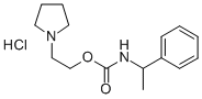 CAS#: 100836-55-3， (1-Phenylethyl)-Carbamic Acid 2-(Pyrrolidinyl)Ethyl Ester Hydrochloride