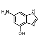 CAS#: 100868-28-8， 6-Amino-1H-Benzimidazol-4-Ol