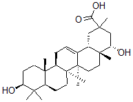 CAS 登录号：100897-87-8， 3,22-二羟基齐墩果-12-烯-29-酸