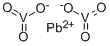 structure of CAS# 10099-79-3, Lead Vanadate;Plumbous Oxido-Dioxo-Vanadium;Plumbous Oxido-Dioxovanadium;Plumbous Diketo-Oxido-Vanadium
