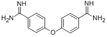 CAS 登录号:101-62-2, 4-(4-甲脒基苯氧基)苯甲脒二盐酸盐