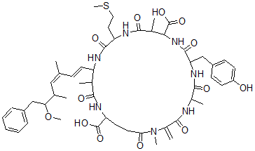 CAS#: 101043-35-0， Microcystin Ym