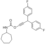 CAS#: 101052-66-8， Di-(4-Fluorophenyl)Propynyl-N-Cycloheptyl-Carbamate