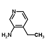 CAS#: 101084-17-7， 4-Ethyl-3-Pyridinamine