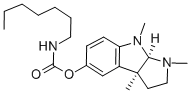 CAS 登录号：101246-68-8， [(3aR,8bS)-3,4,8B-三甲基-2,3alpha-二氢-1H-吡咯并[2,3-b]吲哚-7-基] N-庚基氨基甲酸酯