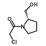 CAS#: 101250-55-9， 2-Chloro-1-[(2S)-2-(Hydroxymethyl)-1-Pyrrolidinyl]Ethanone