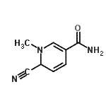 CAS#: 101257-99-2， 6-Cyano-1-Methyl-1,6-Dihydro-3-Pyridinecarboxamide