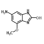 CAS#: 101258-00-8， 6-Amino-4-Methoxy-1H-Benzimidazol-2-Ol