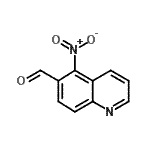CAS#: 101327-85-9， 5-Nitro-6-Quinolinecarbaldehyde