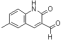 structure of CAS# 101382-53-0, 1,2-Dihydro-6-Methyl-2-Oxo-3-Quinolinecarboxaldehyde;2-Hydroxy-6-Methylquinoline-3-Carbaldehyde(SALTDATA: FREE);6-METHYL-2-OXO-1,2-DIHYDROQUINOLINE-3-CARBALDEHYDE;6-Methyl-2-Oxo-1,2-Dihydro-3-Quinolinecarbaldehyde