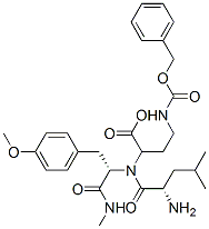 CAS#: 101470-42-2， N-(3-N-(Benzyloxycarbonyl)Amino-1-Carboxypropyl)Leucyl-O-Methyltyrosine N-Methylamide