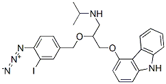 CAS#: 101515-09-7， 1-[[9-[(4-Azido-3-Iodophenyl)Methyl]-3-[(1-Methylethyl)Amino]-9H-Carbazol-4-Yl]Oxy]-2-Propanol
