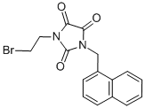CAS#: 101564-85-6， 1-(2-Bromoethyl)-3-(1-Naphthalenemethyl)Parabanic Acid