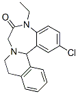 CAS#: 10159-05-4， 2-Chloro-5-Ethyl-5,9,10,14B-Tetrahydroisoquino[2,1-d][1,4]Benzodiazepin-6(7H)-One