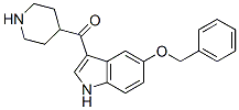 CAS#: 101670-78-4， (5-Phenylmethoxy-1H-Indol-3-Yl)-(4-Piperidyl)Methanone