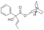 CAS#: 101711-16-4， 1-Azabicyclo[2.2.2]Octan-8-Yl (E)-2-Hydroxy-2-Phenylpent-3-Enoate