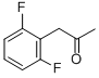 结构式 CAS# 101712-20-3, 1-(2,6-二氟苯基)丙-2-酮