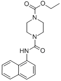 CAS#: 101976-06-1， 1-Carboethoxy-4-(1-Naphthylcarbamyl)Piperazine