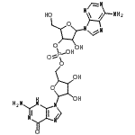 CAS#: 102029-53-8， [5-(2-Amino-6-Oxo-3H-Purin-9-Yl)-3,4-Dihydroxy-Tetrahydrofuran-2-Yl]Methyl [5-(6-Aminopurin-9-Yl)-4-Hydroxy-2-(Hydroxymethyl)Tetrahydrofuran-3-Yl] Hydrogen Phosphate