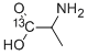structure of CAS# 102029-81-2, Alanine-1-13C;Alanine-1-13C;Ccris 6559;282421_Aldrich