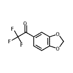 CAS#: 102124-73-2， 1-(1,3-Benzodioxol-5-Yl)-2,2,2-Trifluoroethanone