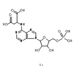 CAS#: 102129-67-9， N-[9-(5-O-Phosphonopentofuranosyl)-9H-Purin-6-Yl]Aspartic Acid - Sodium (1:1)