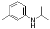 结构式 CAS# 10219-26-8, N-异丙基-3-甲基苯胺
