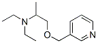 CAS#: 102206-56-4， N,N-Diethyl-1-(Pyridin-3-Ylmethoxy)Propan-2-Amine