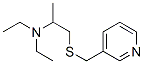 CAS#: 102206-57-5， N,N-Diethyl-1-(Pyridin-3-Ylmethylsulfanyl)Propan-2-Amine