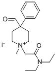 CAS#: 102207-27-2， 1-((Diethylcarbamoyl)Methyl)-4-Formyl-1-Methyl-4-Phenylpiperidinium Iodide