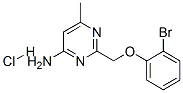 CAS#: 102207-67-0， 2-[(2-Bromophenoxy)Methyl]-6-Methyl-Pyrimidin-4-Amine Hydrochloride