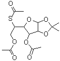 CAS#: 10227-17-5， 3,6-Di-O-Acetyl-5-S-Acetyl-1,2-O-Isopropylidene-5-Thiohexofuranose